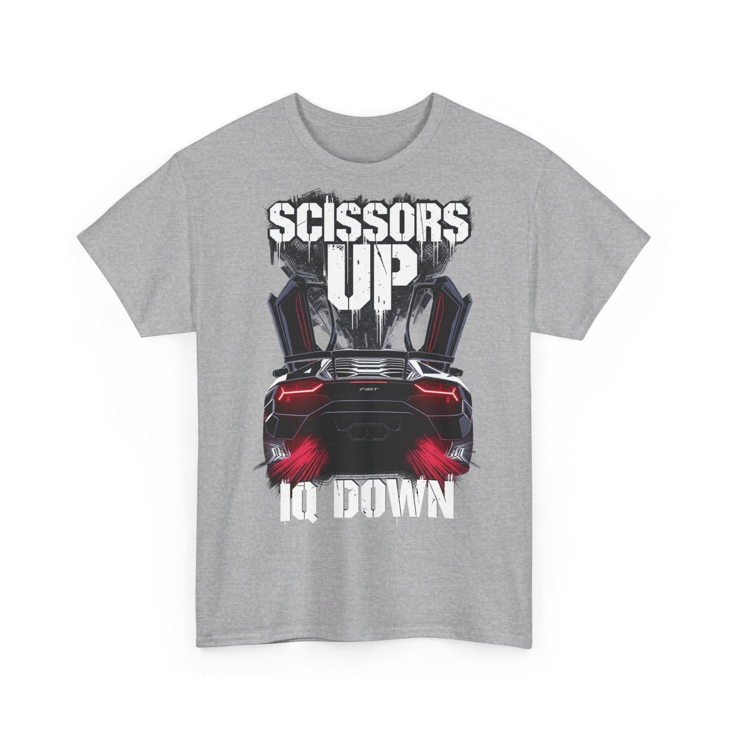 Scissors Up Unisex Heavy Cotton Tee
