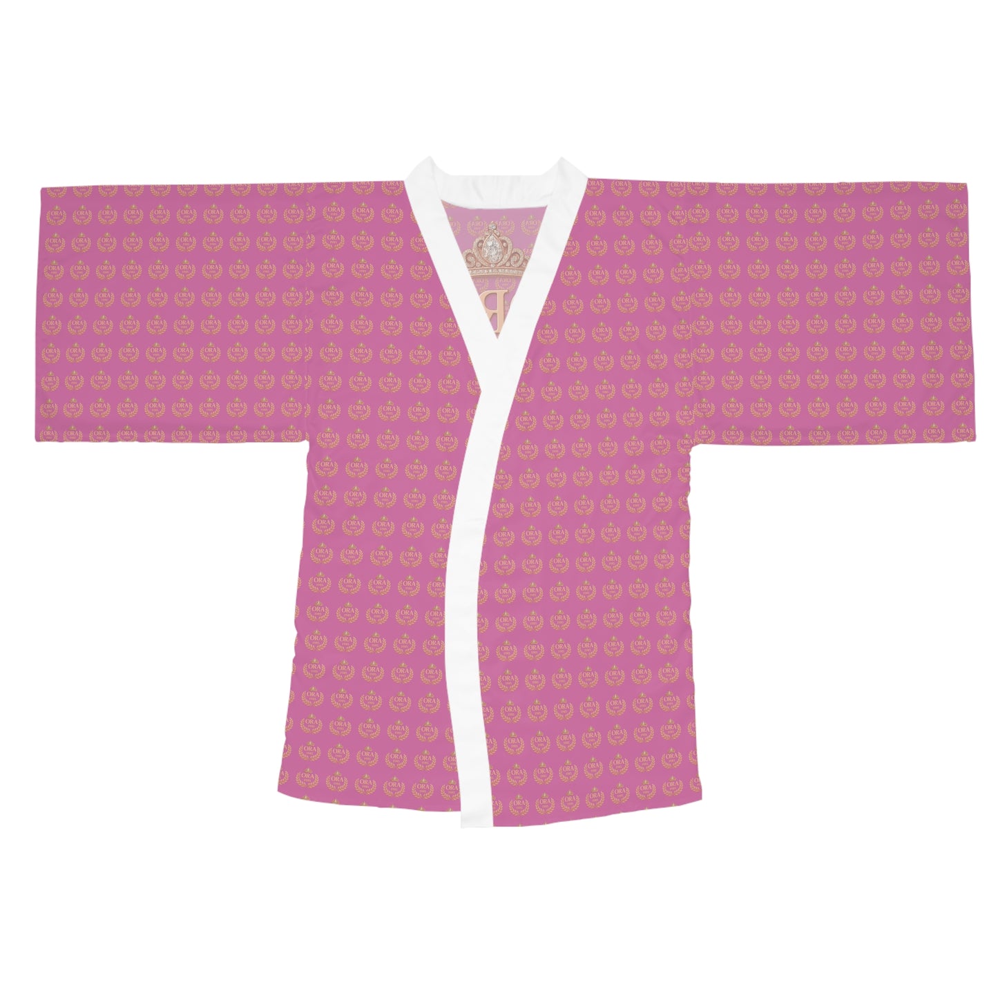ORA - Long Sleeve Kimono Robe (AOP)