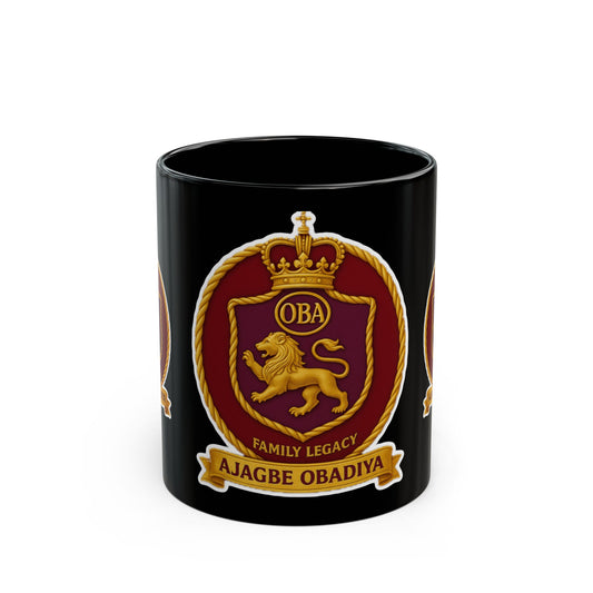 OBADIYA - Black Mug (11oz, 15oz)