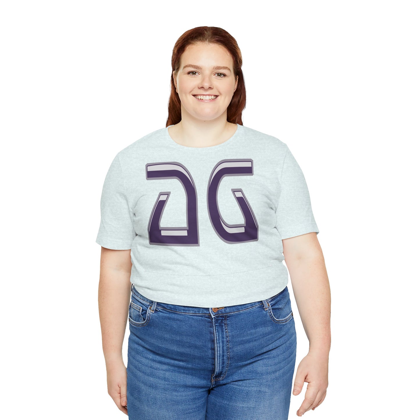 AG-3D Purple Unisex Jersey Short Sleeve Tee