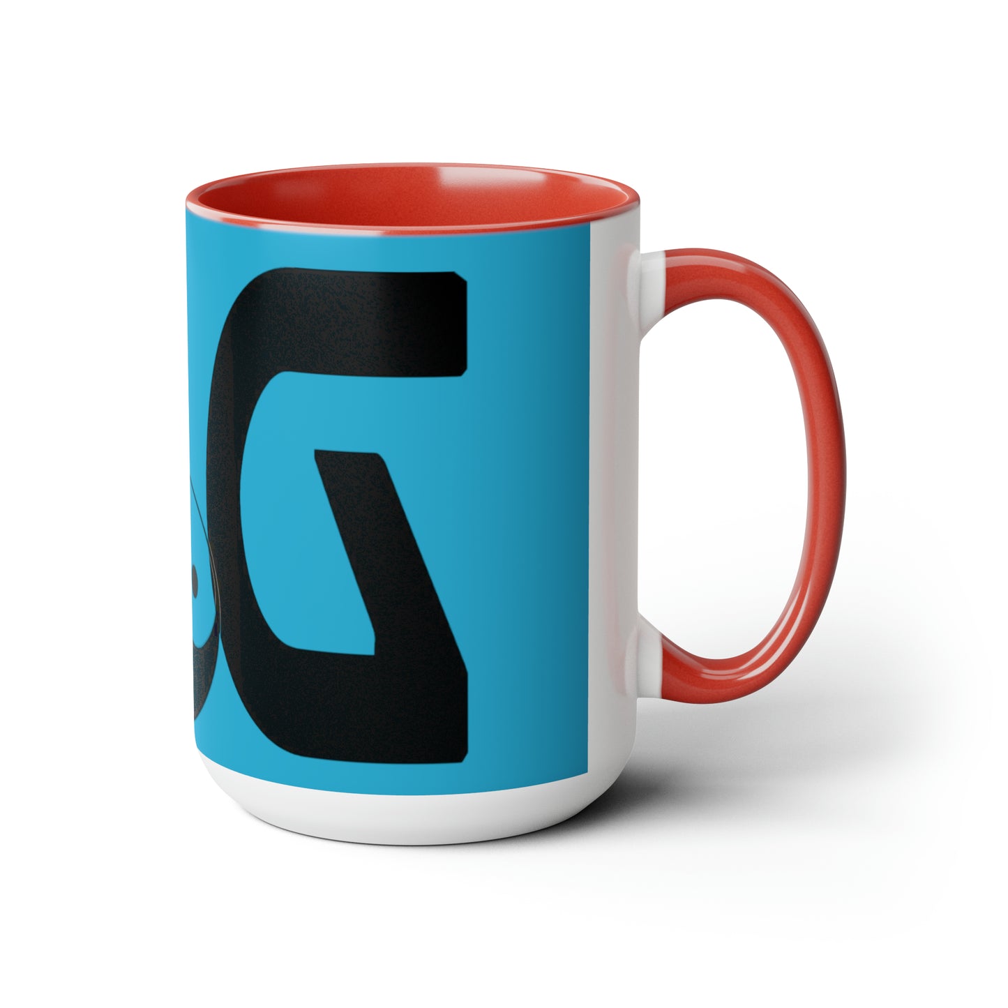 Two-Tone Coffee Mugs, 15oz