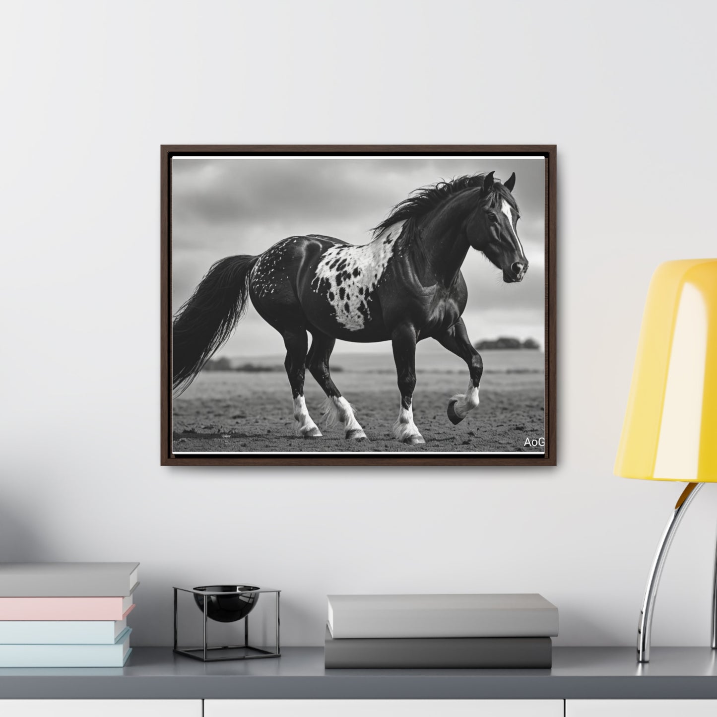 Speckled Stallion Gallery Canvas Wraps, Horizontal Frame