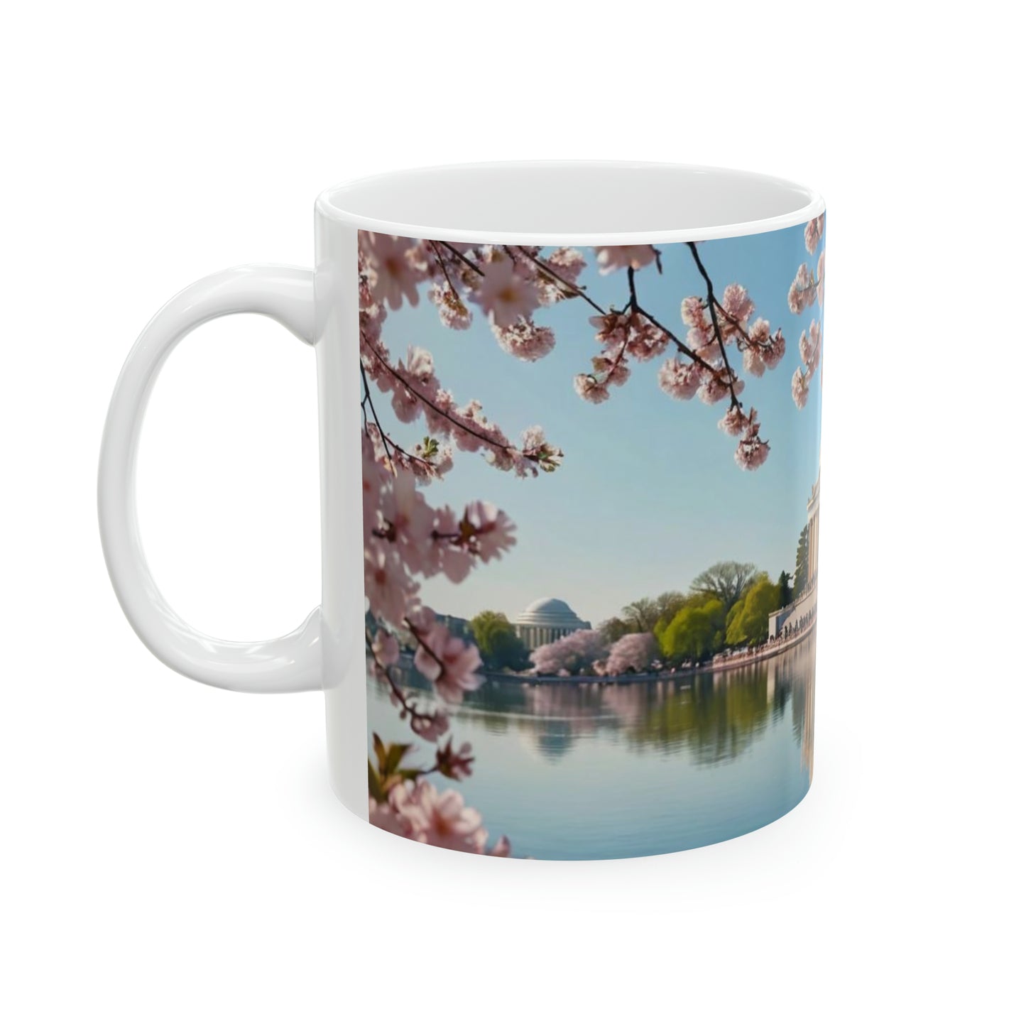 Cherry Blossom JM Ceramic Mug, 11oz