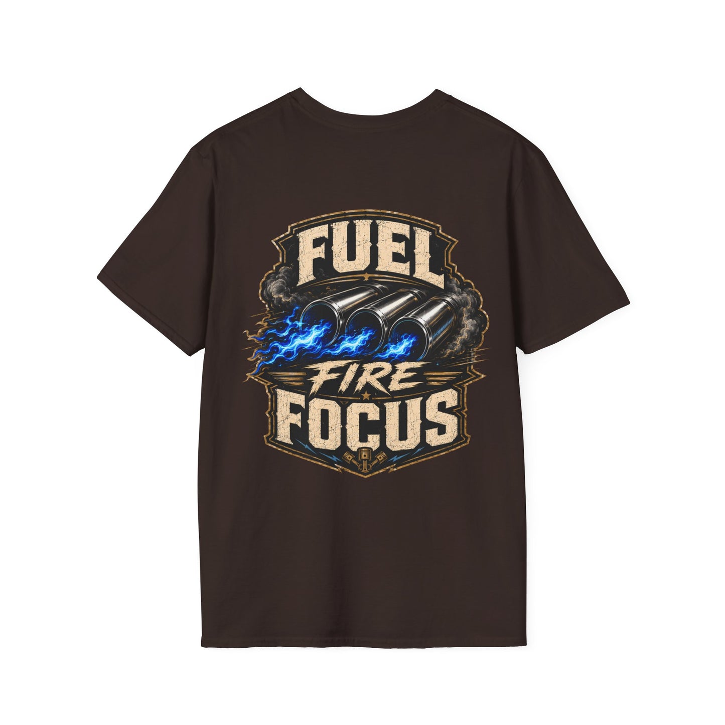Fuel fire Focus Unisex Softstyle T-Shirt