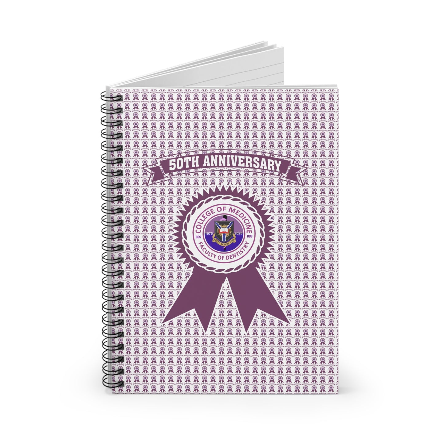 50th Anniversary - Spiral Notebook - Ruled Line