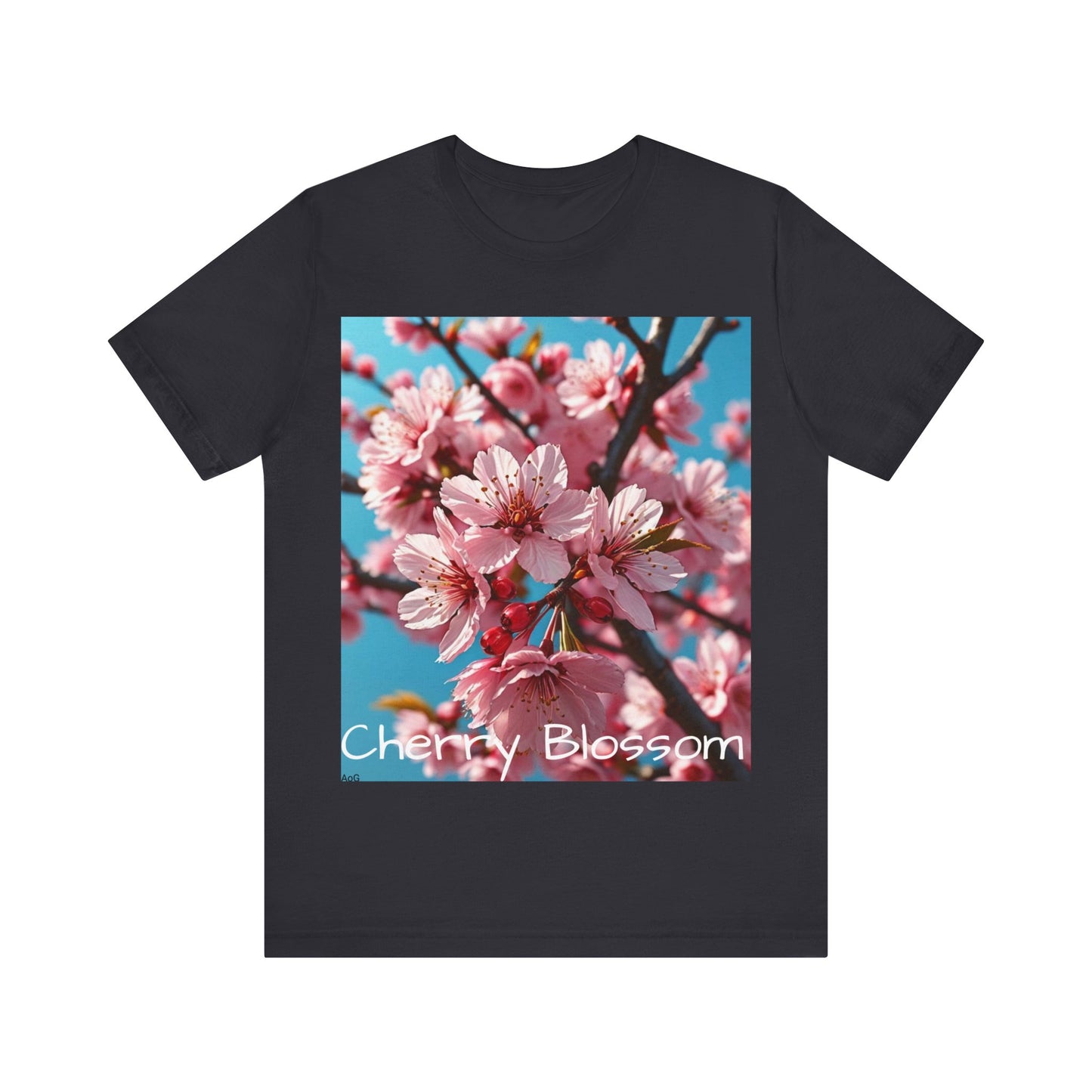 Cherry Blossom Unisex Jersey Short Sleeve Tee