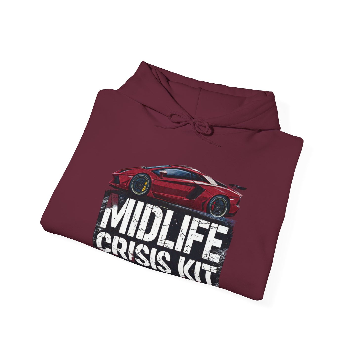 Midlife Crisis Kit Unisex Heavy Blend™ Hooded Sweatshirt