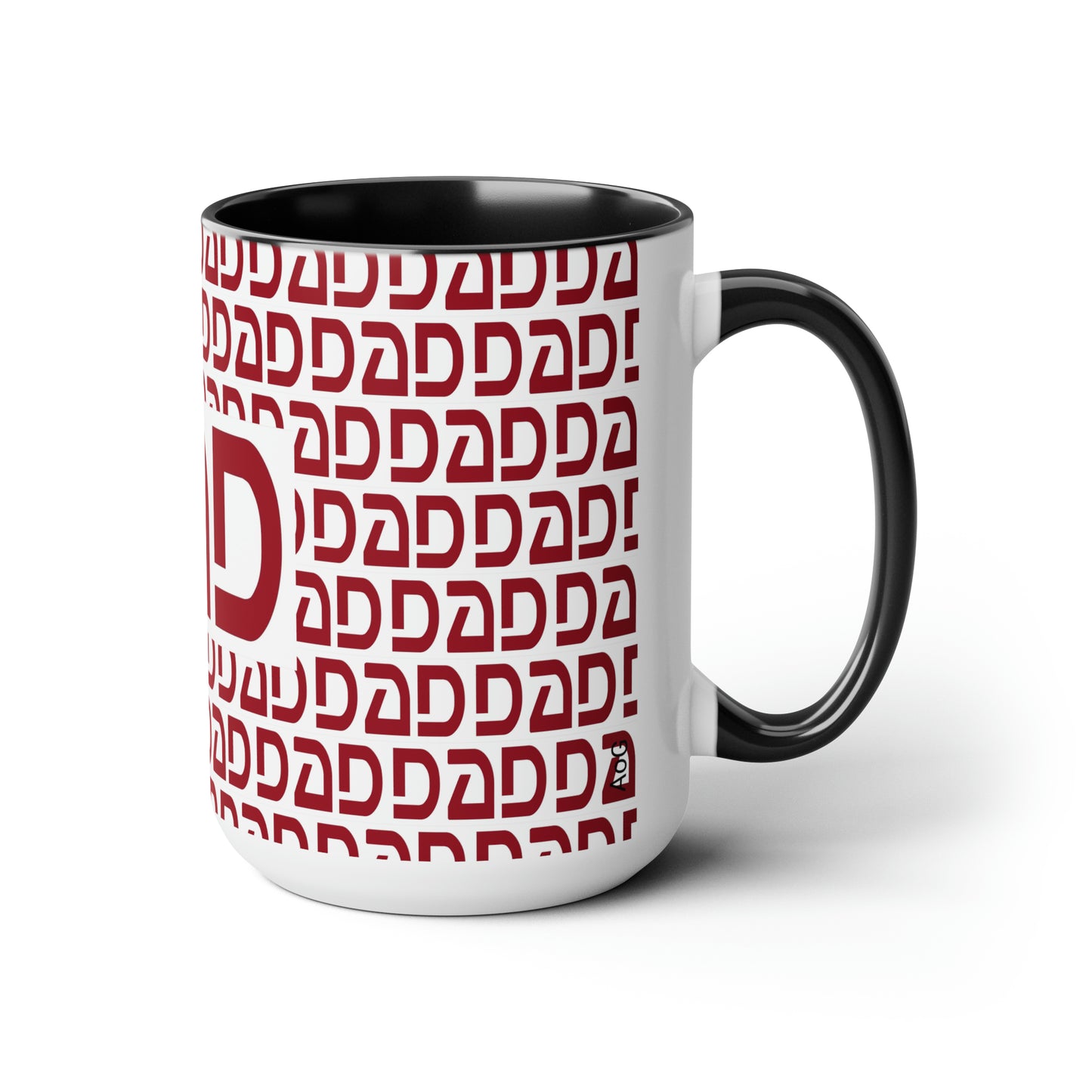 Two-Tone Coffee Mugs, 15oz