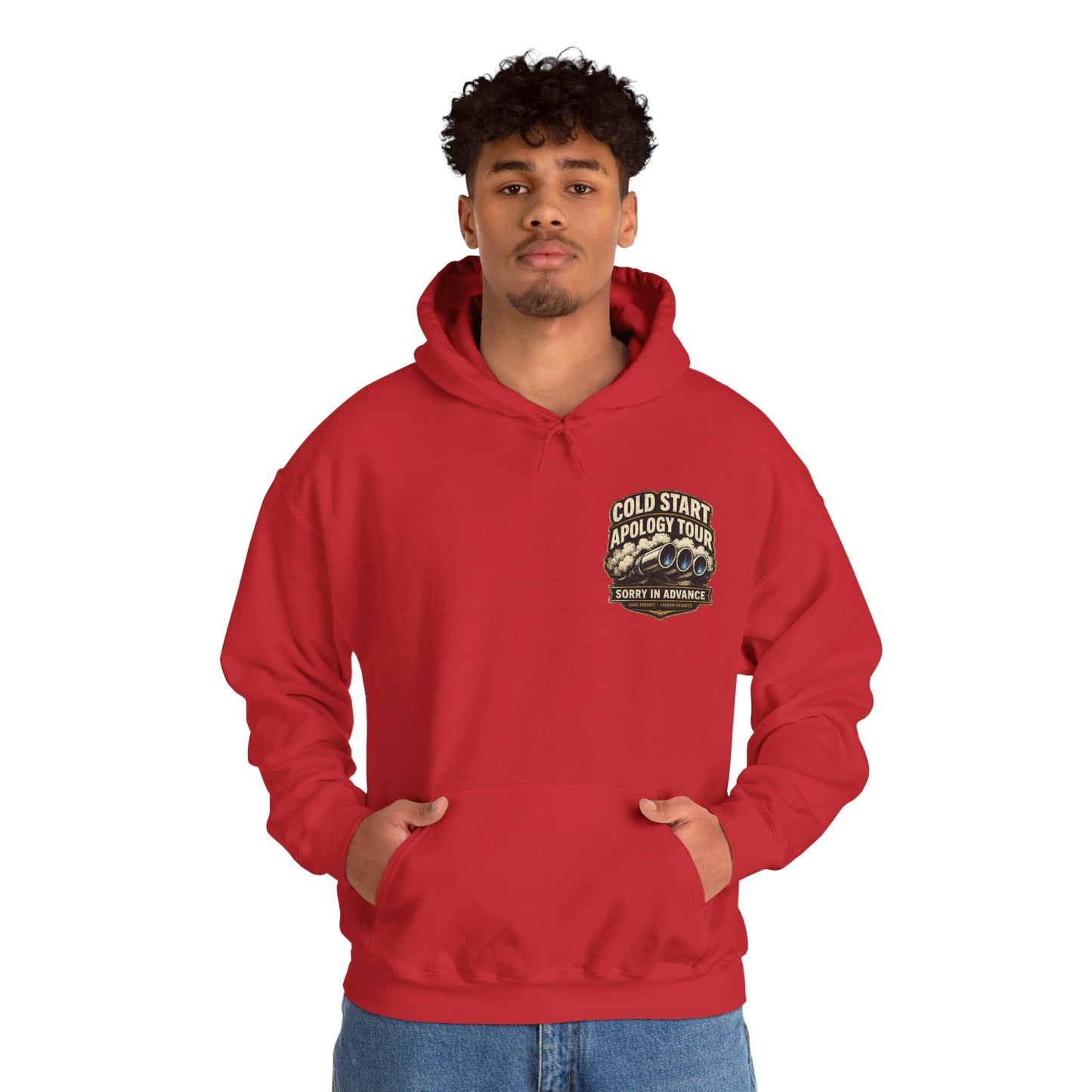 Cold Start Apology Unisex Heavy Blend™ Hooded Sweatshirt