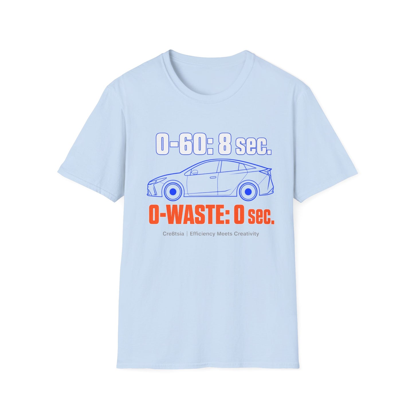 0-60: 8 Sec Unisex Softstyle T-Shirt