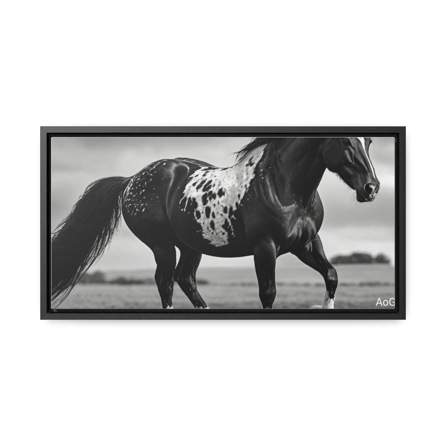 Speckled Stallion Gallery Canvas Wraps, Horizontal Frame