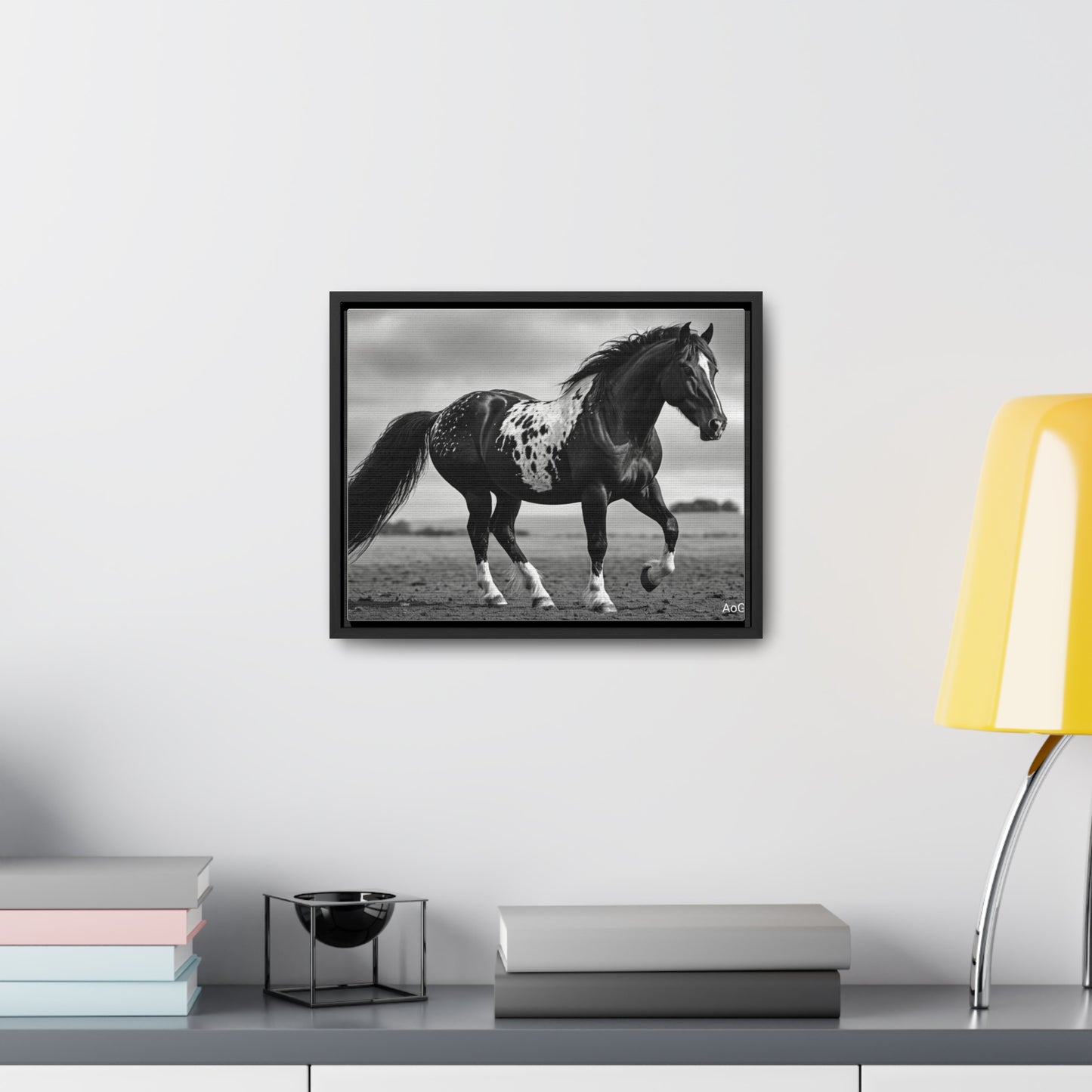 Speckled Stallion Gallery Canvas Wraps, Horizontal Frame