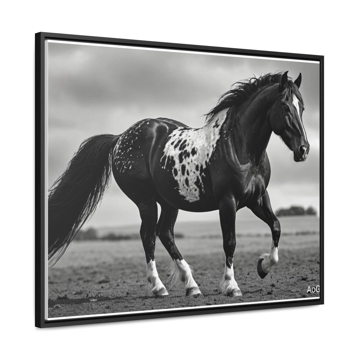 Speckled Stallion Gallery Canvas Wraps, Horizontal Frame