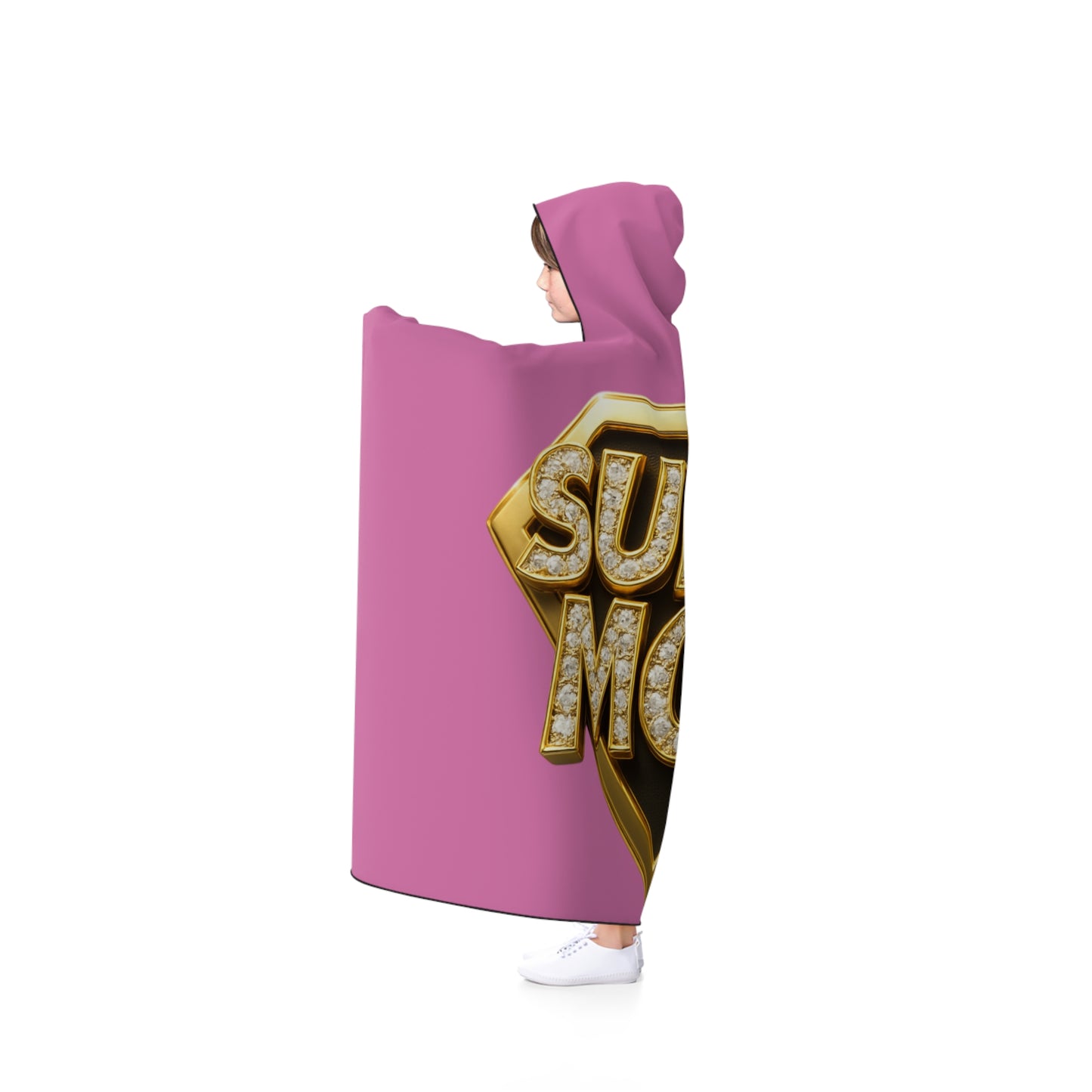 SUPER MOM - Hooded Blanket
