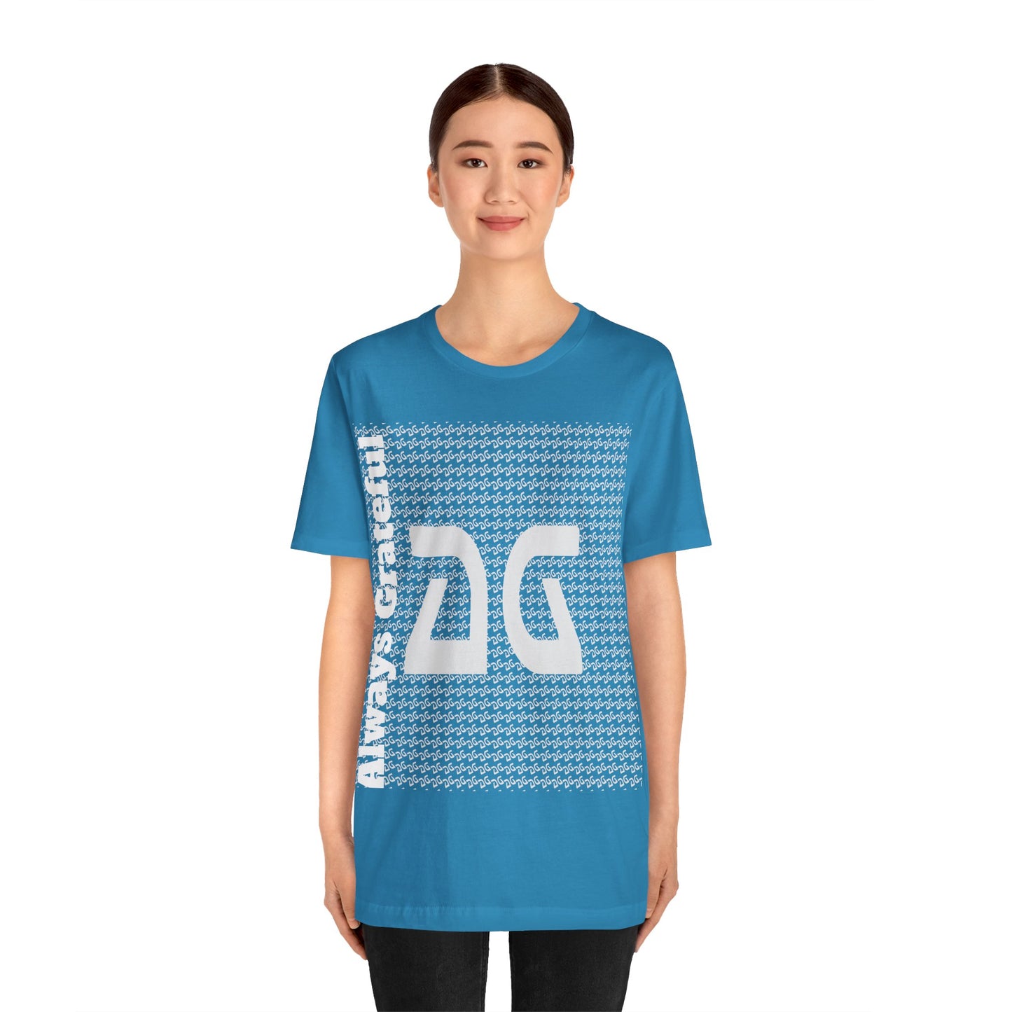 AG Always Grateful Unisex Jersey Short Sleeve Tee