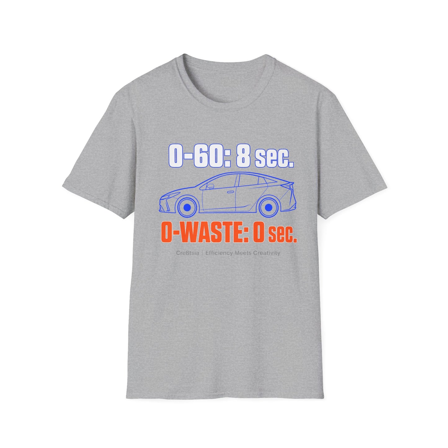 0-60: 8 Sec Unisex Softstyle T-Shirt