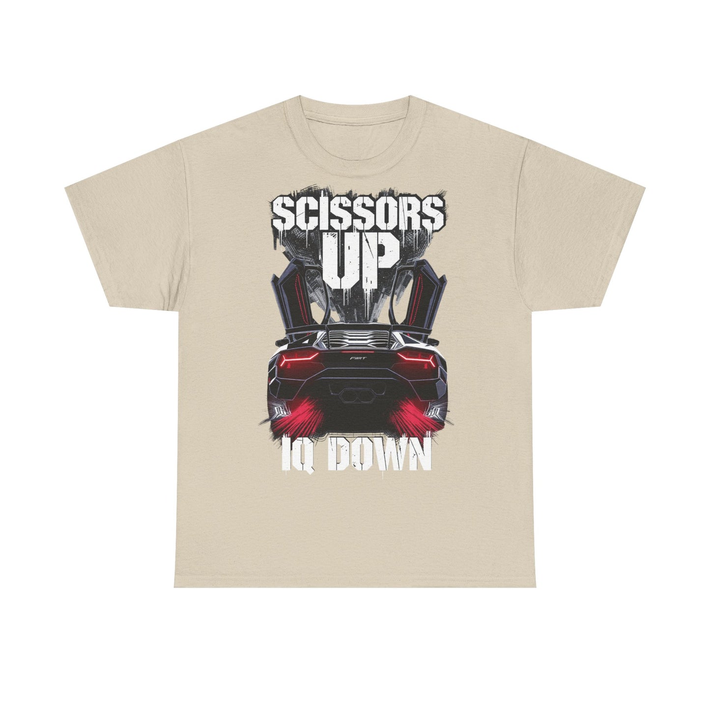 Scissors Up Unisex Heavy Cotton Tee
