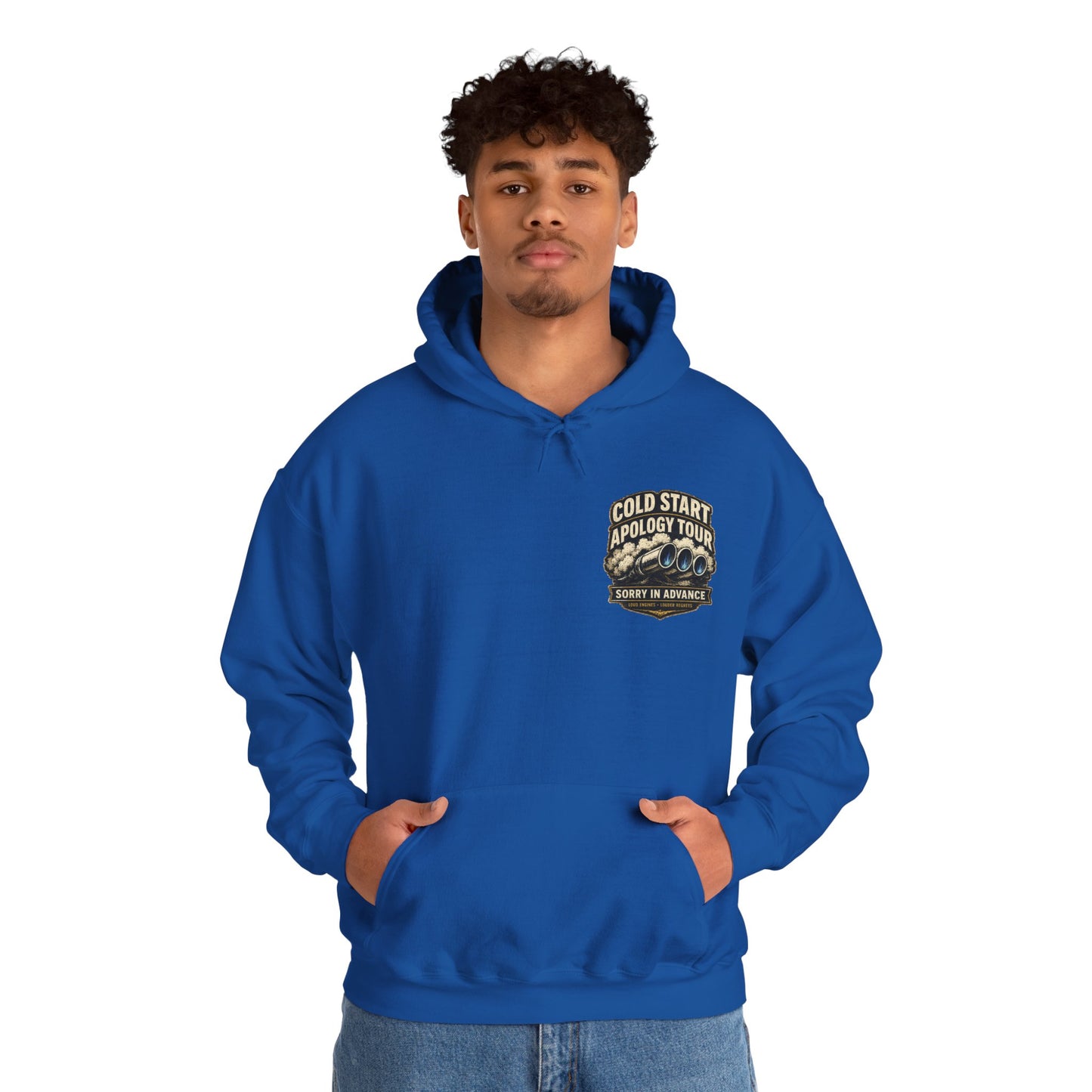 Cold Start Apology Unisex Heavy Blend™ Hooded Sweatshirt