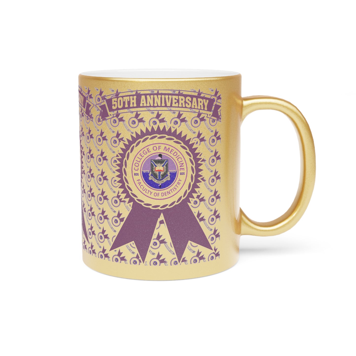 50th Anniversary - Metallic Mug (Silver\Gold)