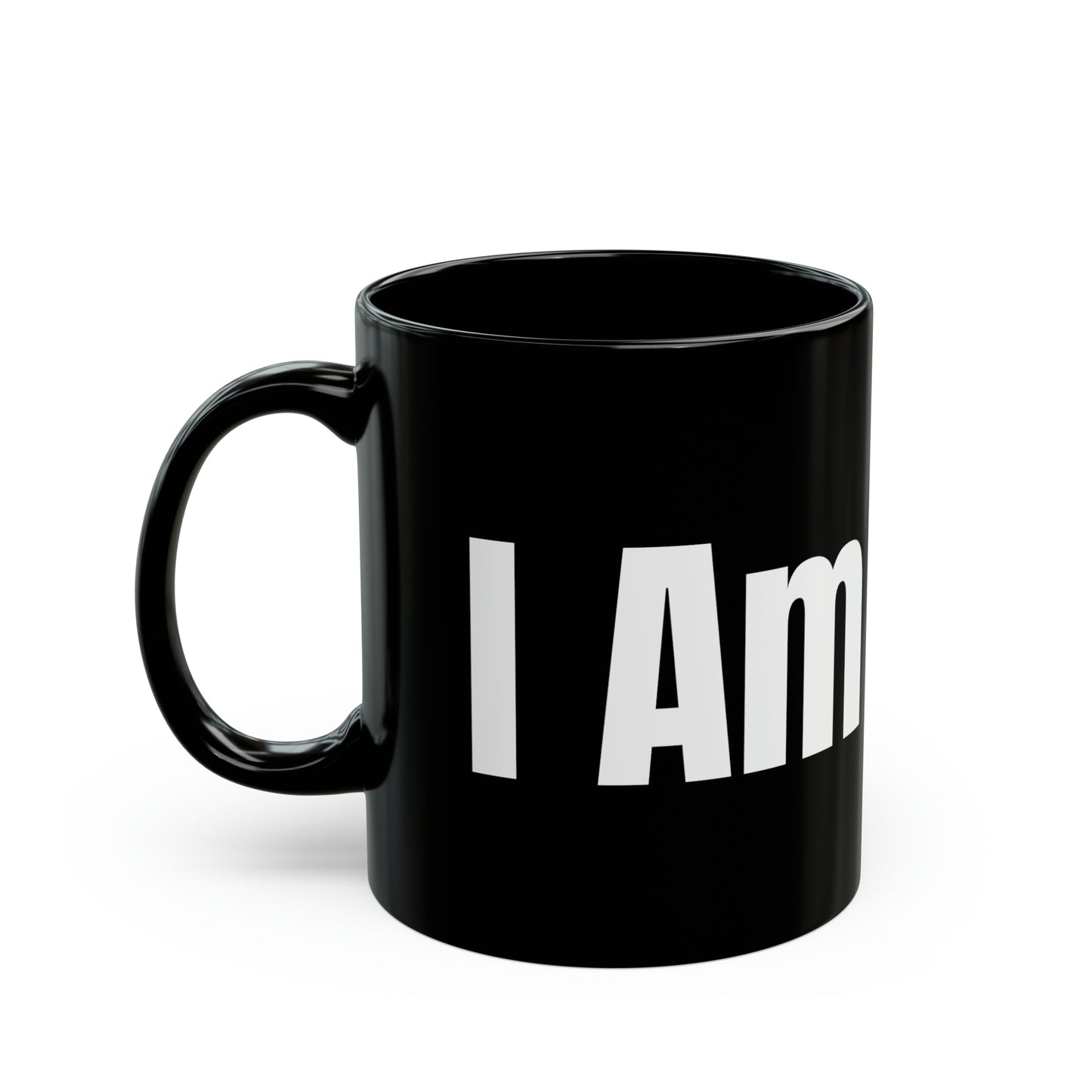 “I Am that I Am” White/Red Black Mug (11oz)