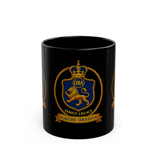 OBADIYA - Black Mug (11oz, 15oz)
