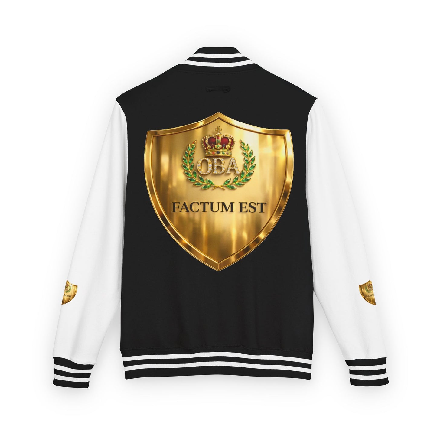 Factum Est-Unisex Heavyweight Letterman Jacket