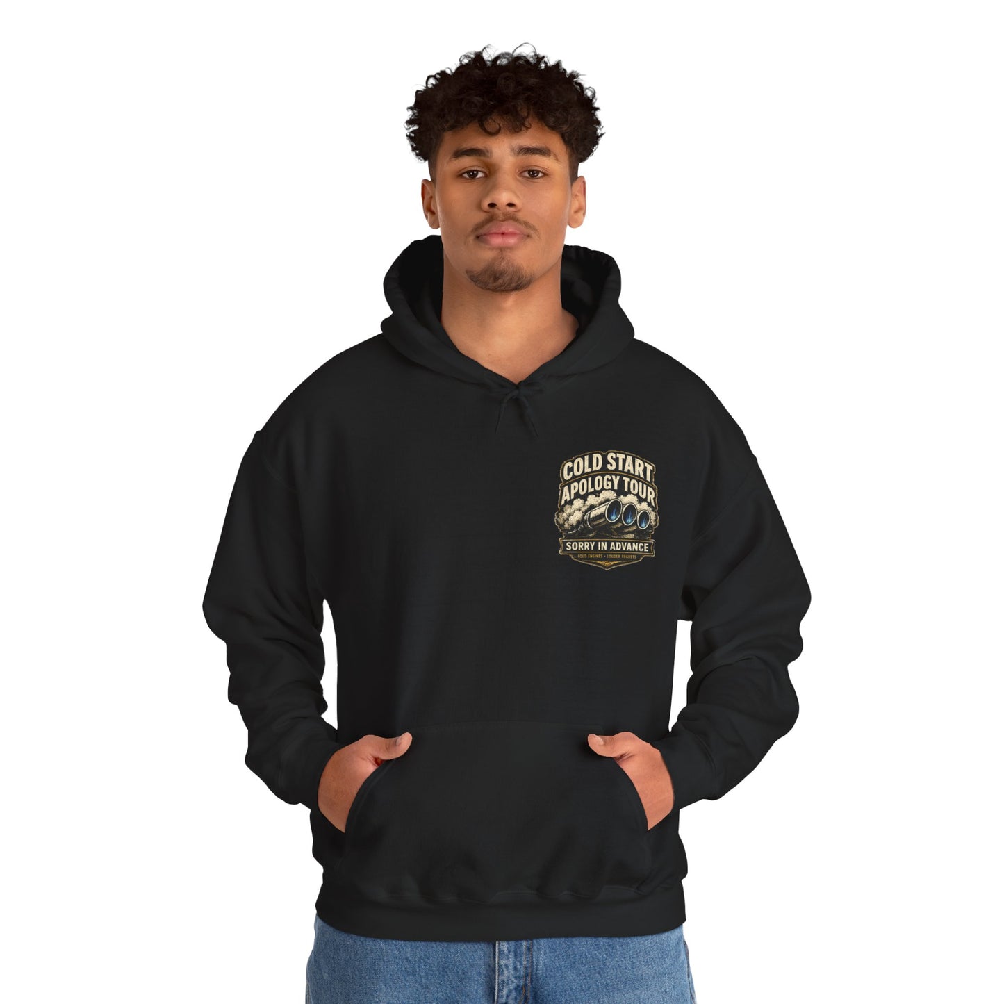 Cold Start Apology Unisex Heavy Blend™ Hooded Sweatshirt