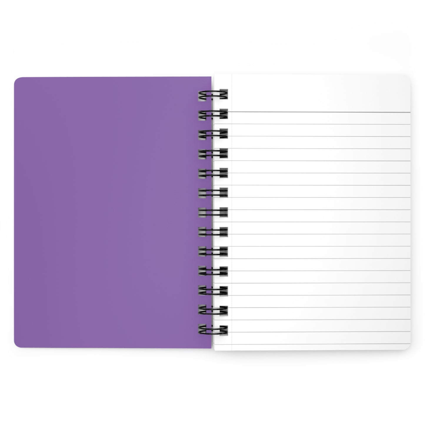 Purple Spiral Bound Journal