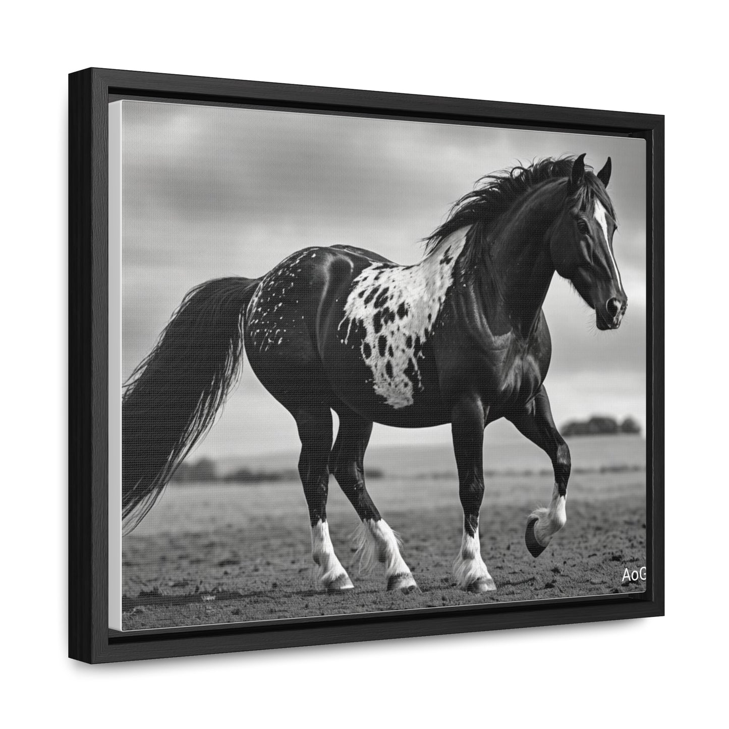 Speckled Stallion Gallery Canvas Wraps, Horizontal Frame