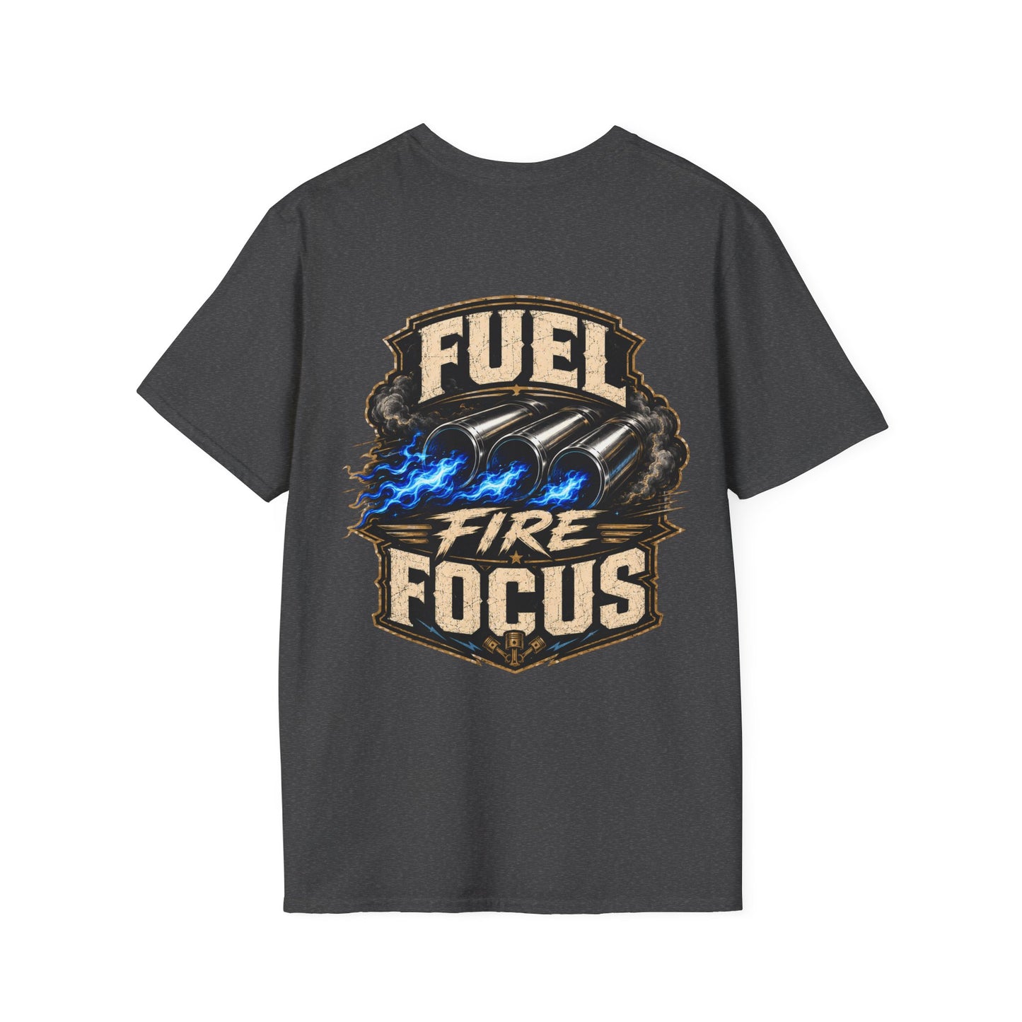 Fuel fire Focus Unisex Softstyle T-Shirt