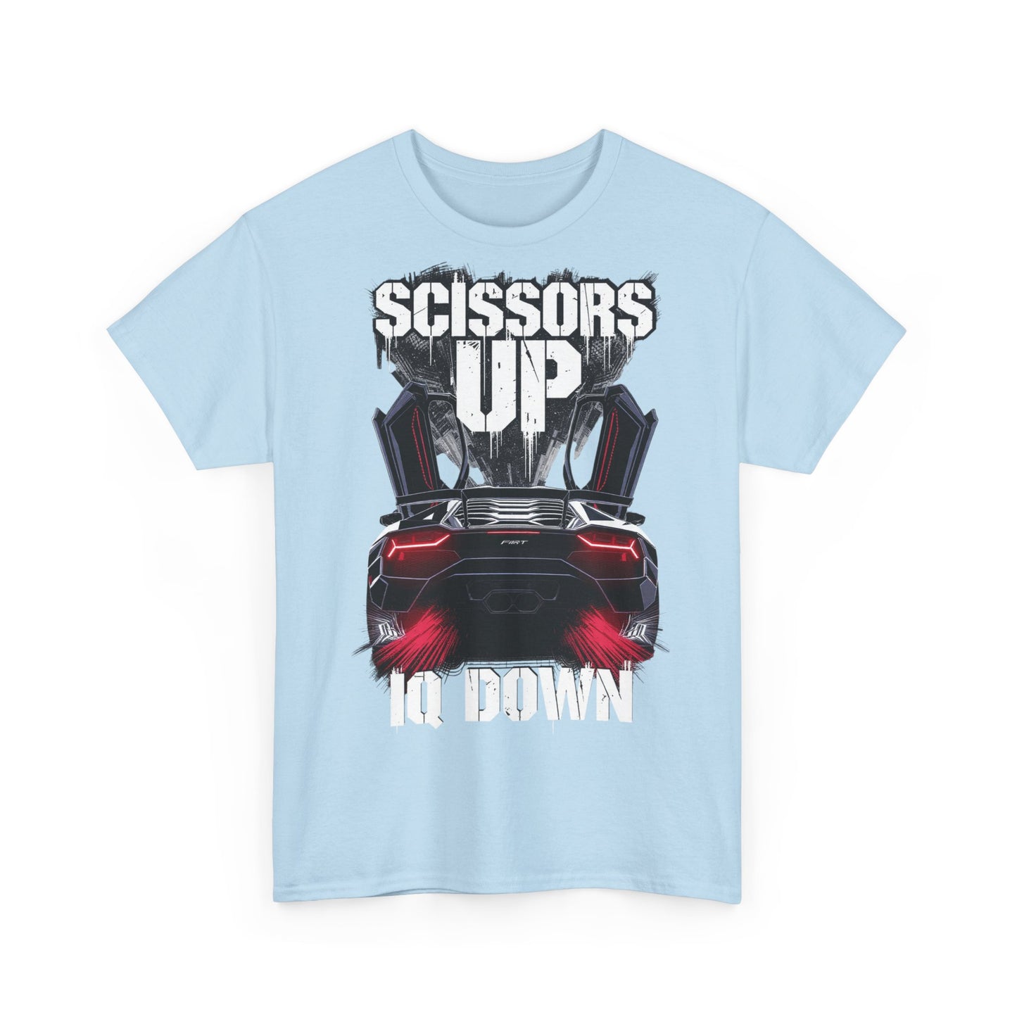 Scissors Up Unisex Heavy Cotton Tee