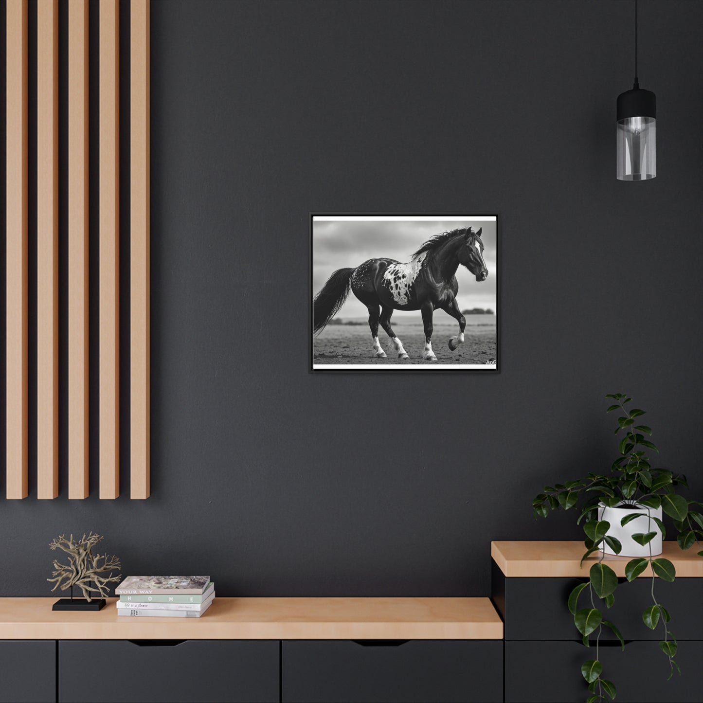 Speckled Stallion Gallery Canvas Wraps, Horizontal Frame