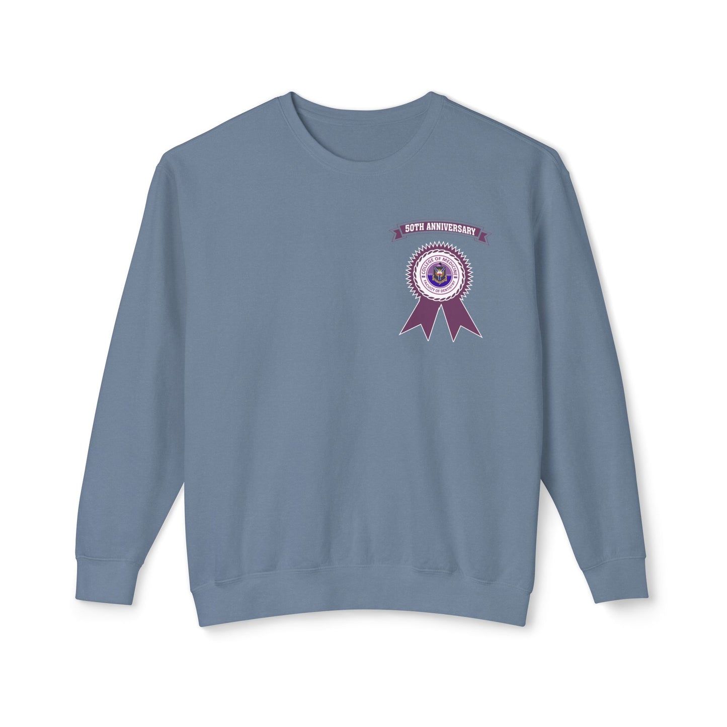 50th Anniversary - Unisex Lightweight Crewneck Sweatshirt
