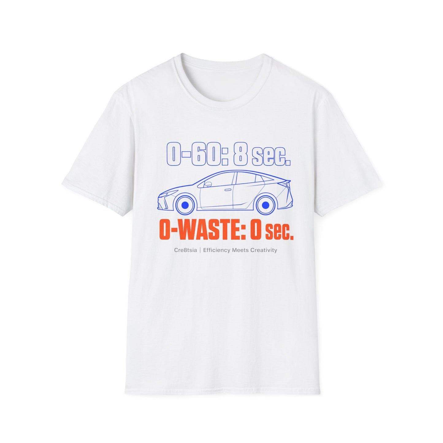0-60: 8 Sec Unisex Softstyle T-Shirt
