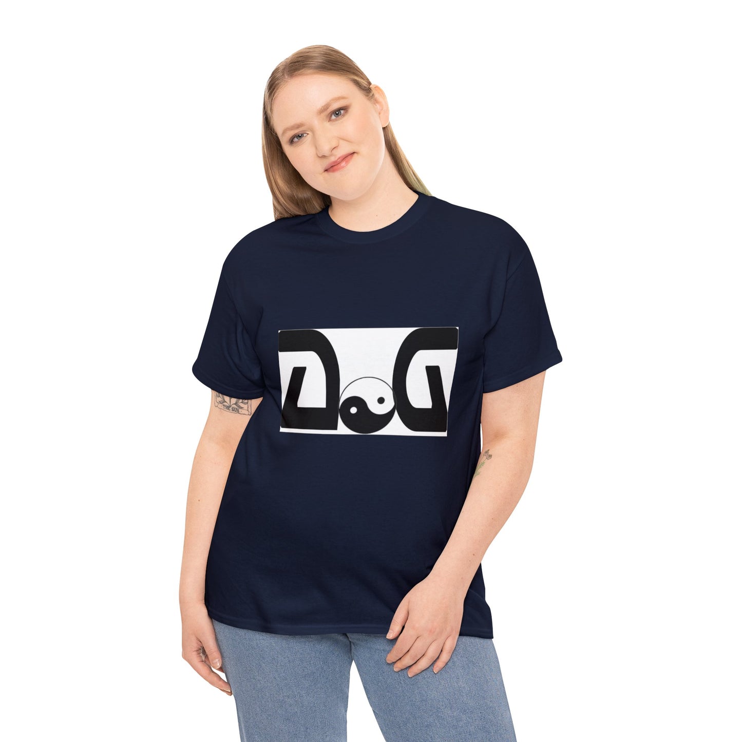 Navy AoG Unisex Heavy Cotton Tee