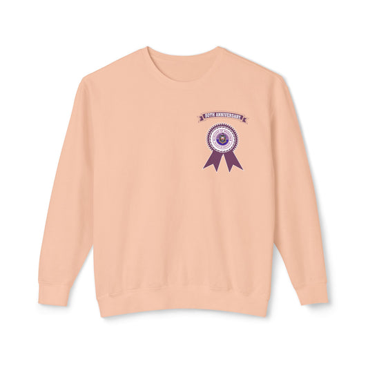 50th Anniversary - Unisex Lightweight Crewneck Sweatshirt