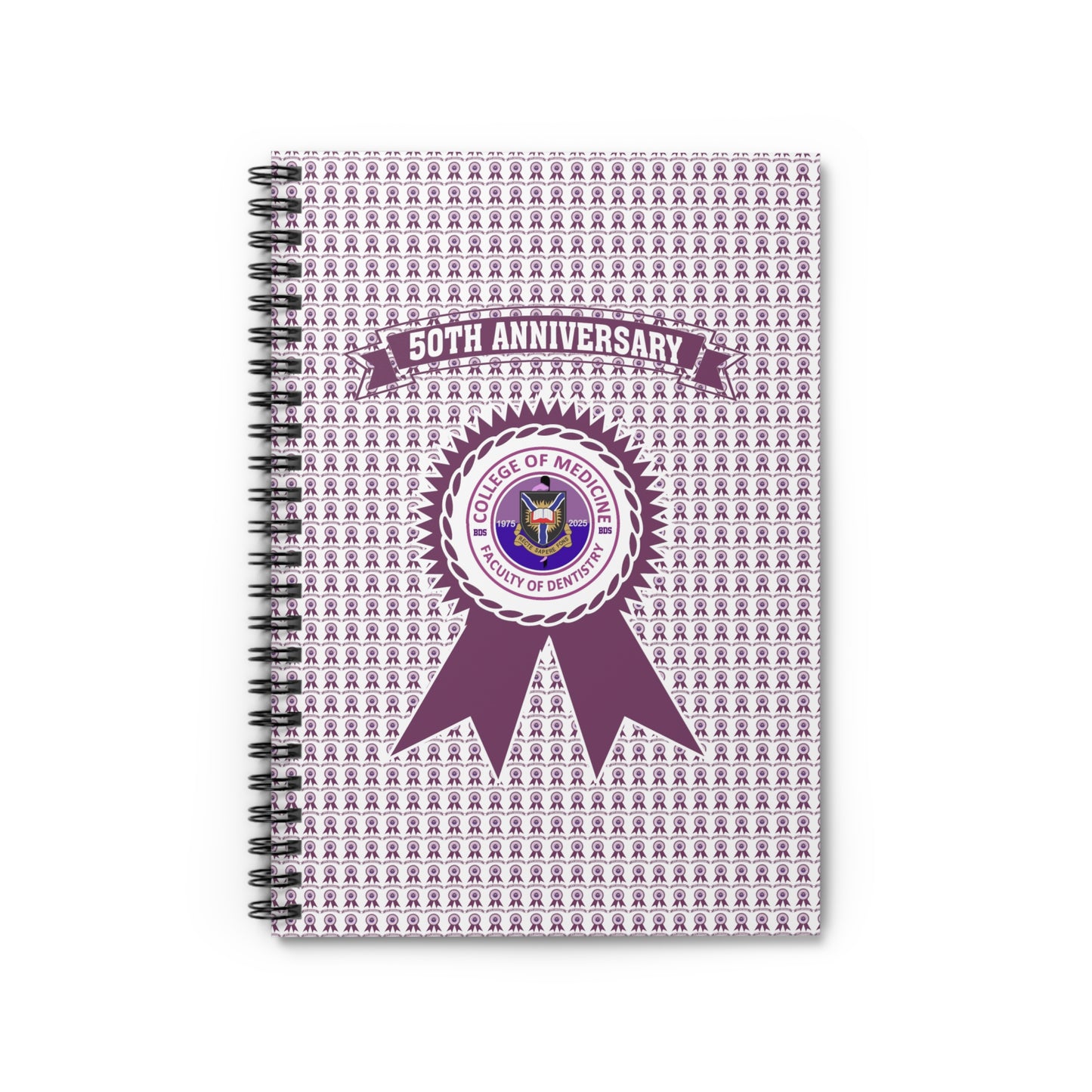 50th Anniversary - Spiral Notebook - Ruled Line