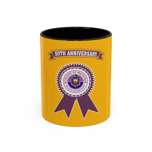 50th Anniversary - Accent Coffee Mug (11, 15oz)