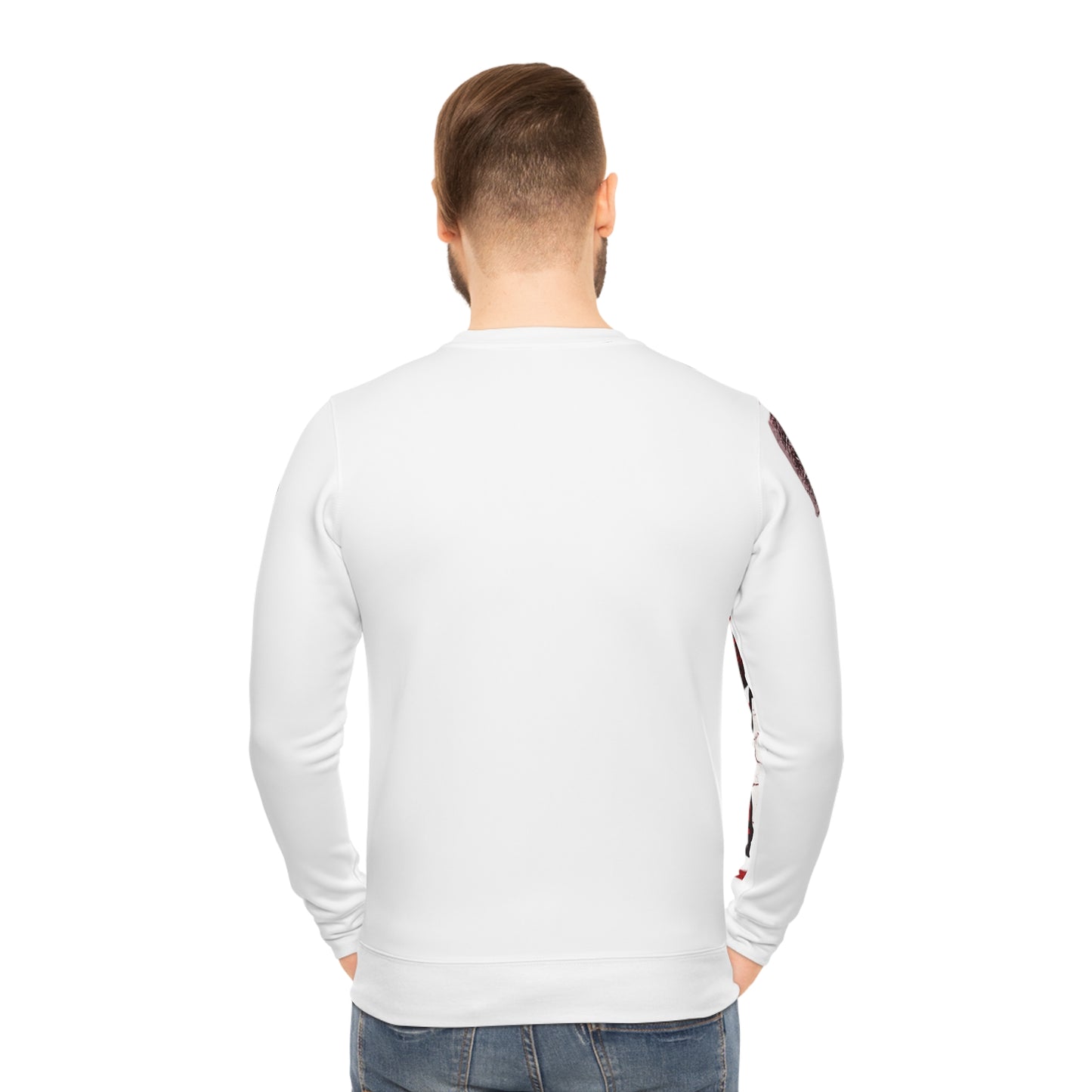 Red Only Lightweight Sweatshirt (AOP)