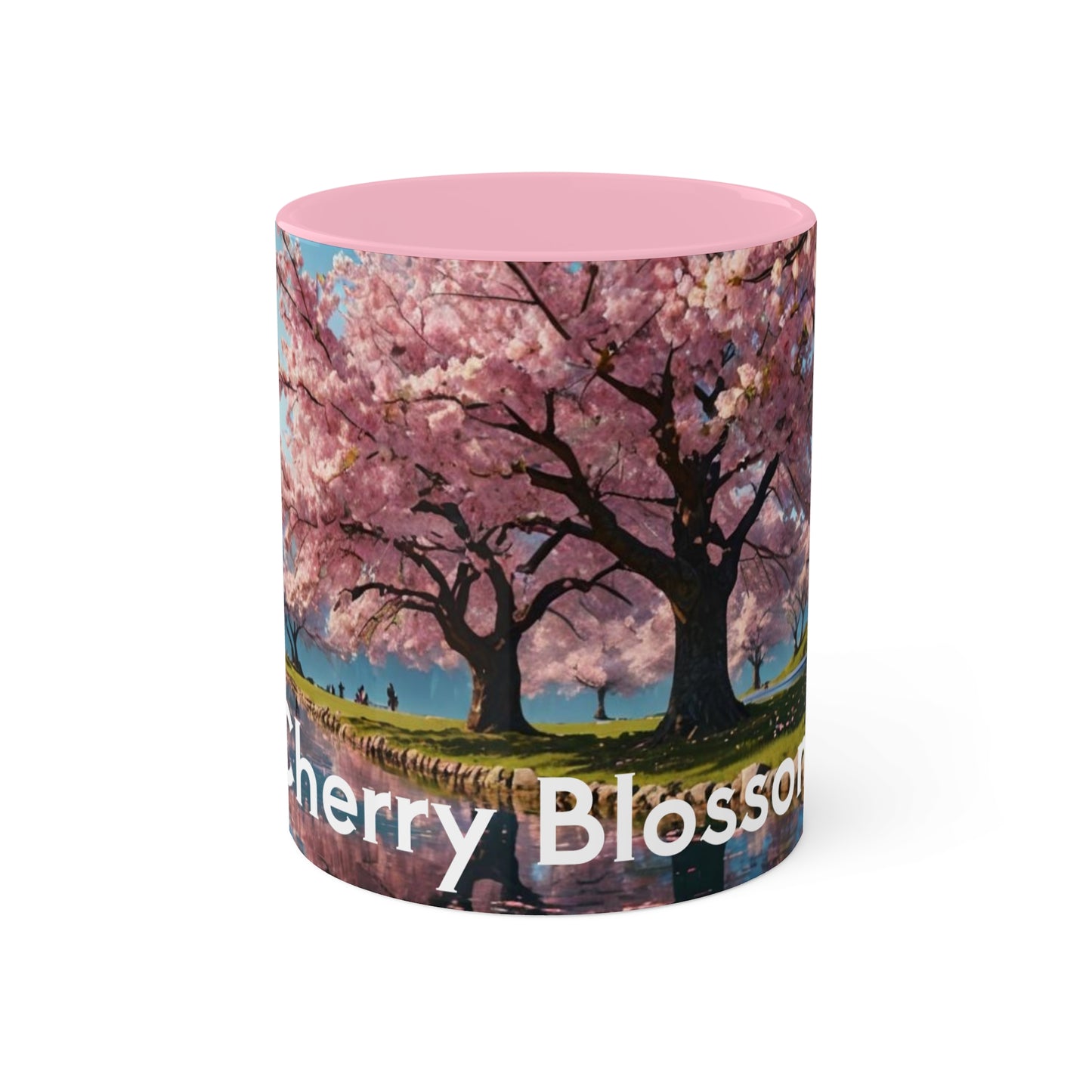 Cherry Blossom Colorful Mugs, 11oz