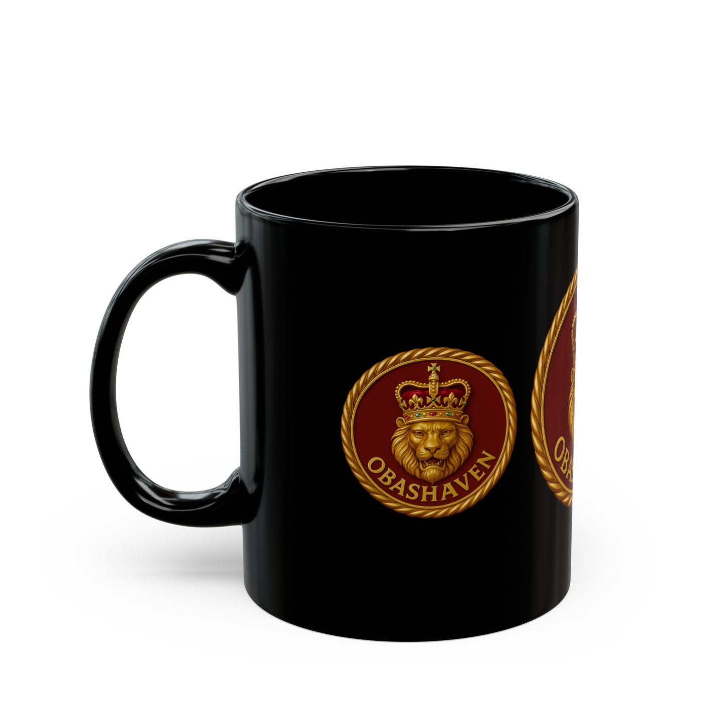 OBASHAVEN-Black Mug (11oz, 15oz)
