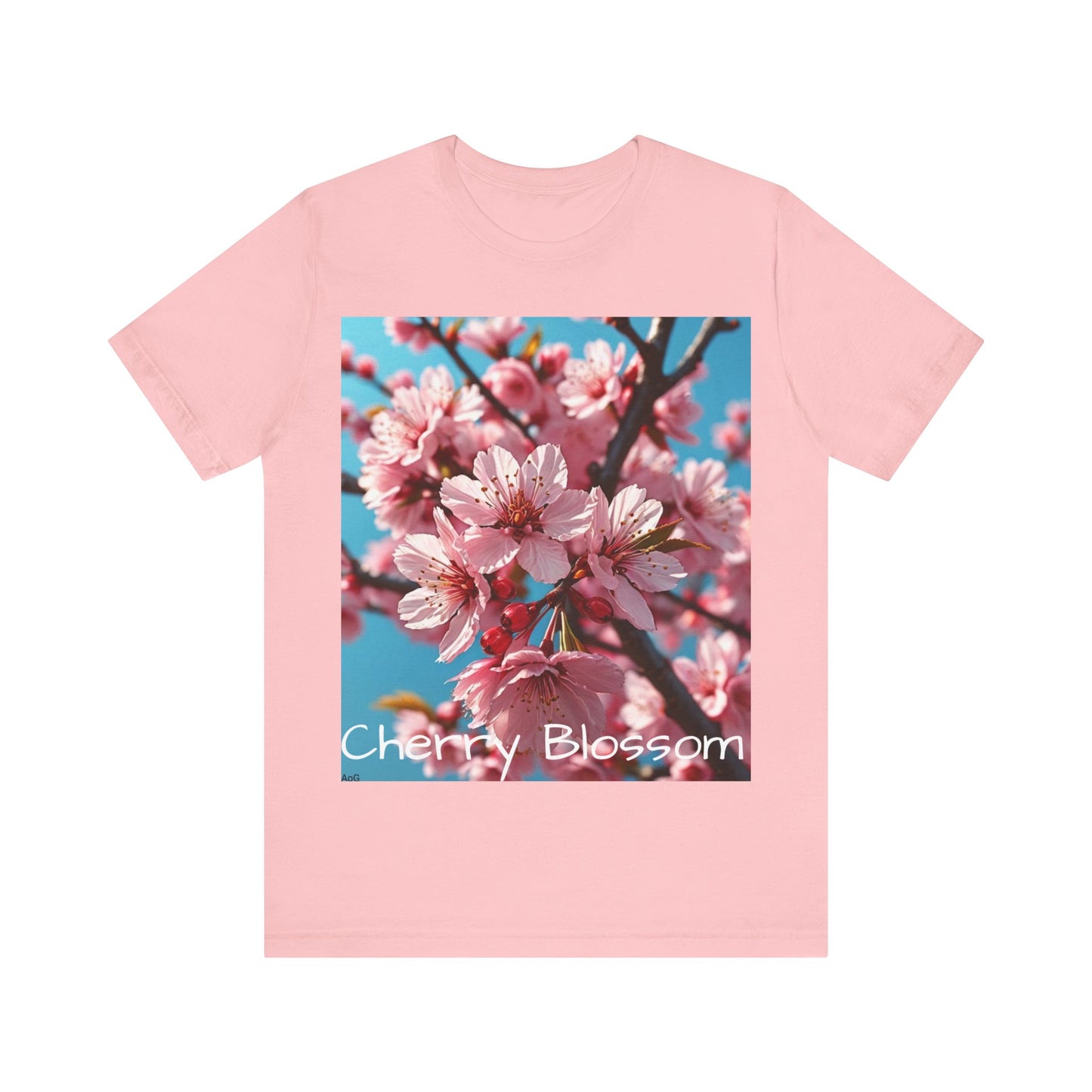 Cherry Blossom Unisex Jersey Short Sleeve Tee