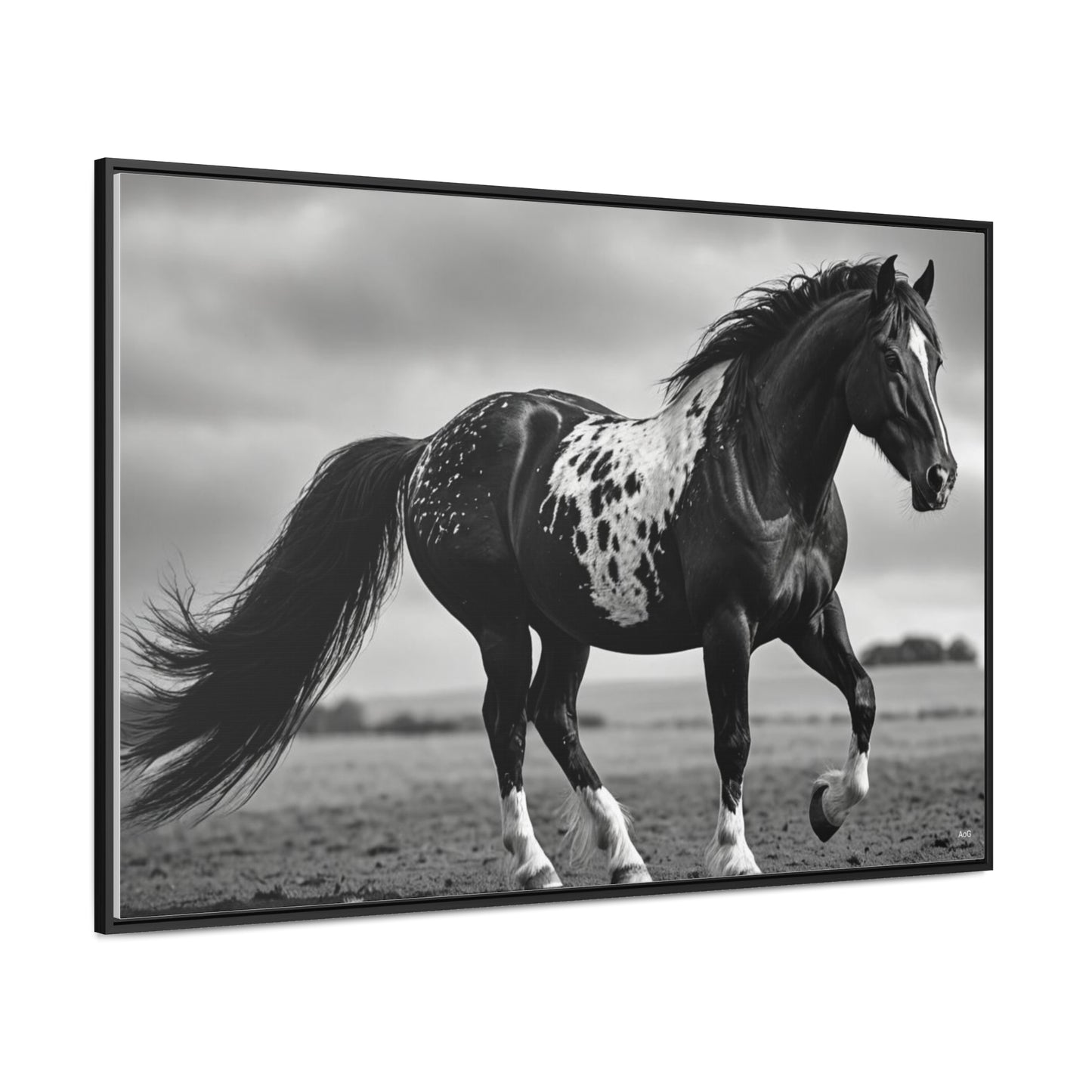 Speckled Stallion Gallery Canvas Wraps, Horizontal Frame