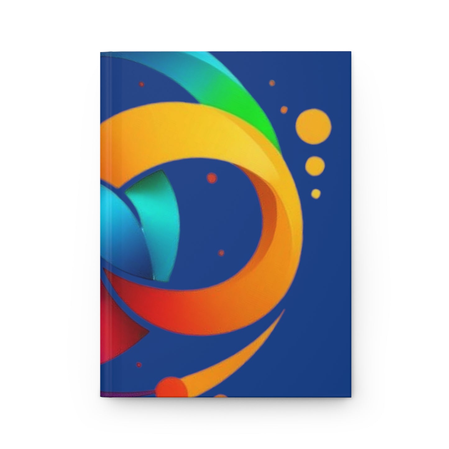 Dark Blue Spectrum Hardcover Journal Matte