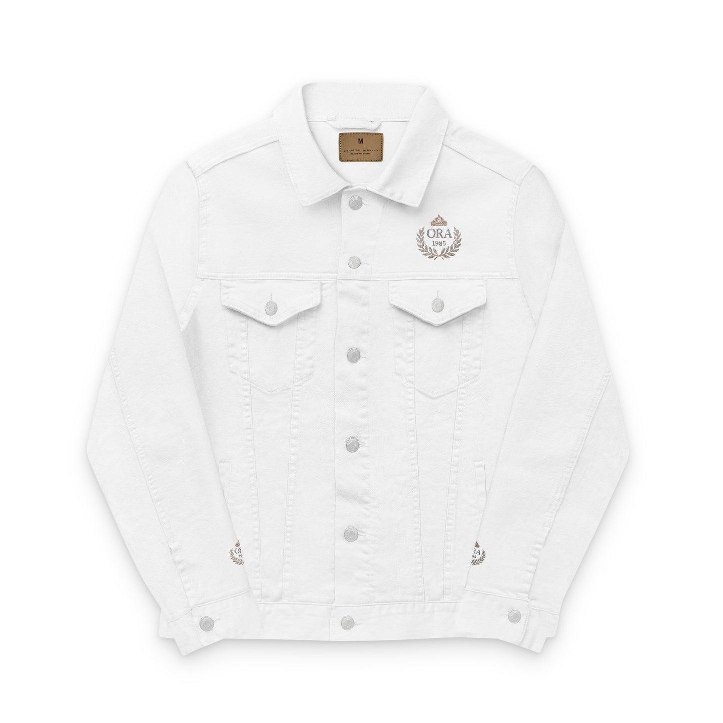 ORA - Unisex Denim Jacket (Embroidery)
