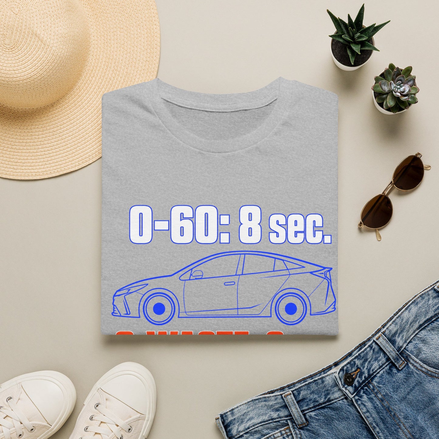0-60: 8 Sec Unisex Softstyle T-Shirt