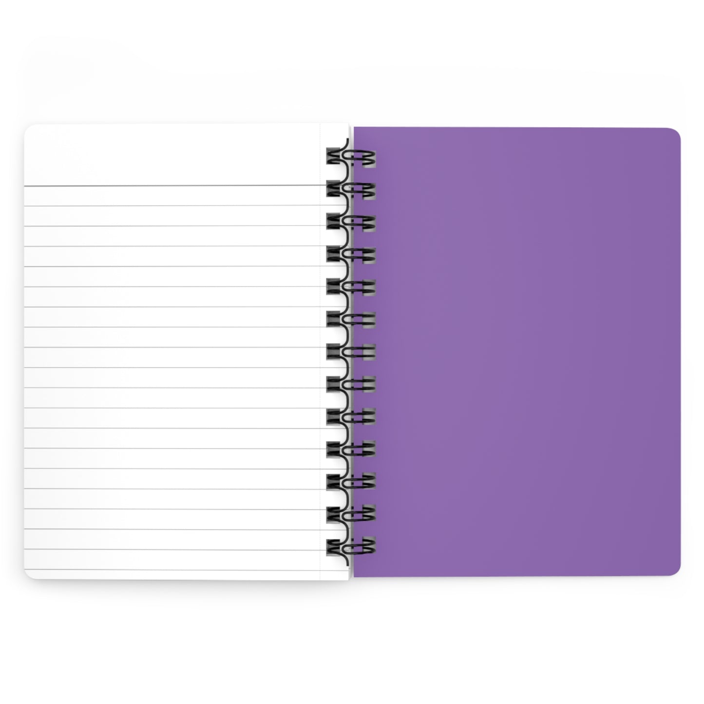 Purple Spiral Bound Journal