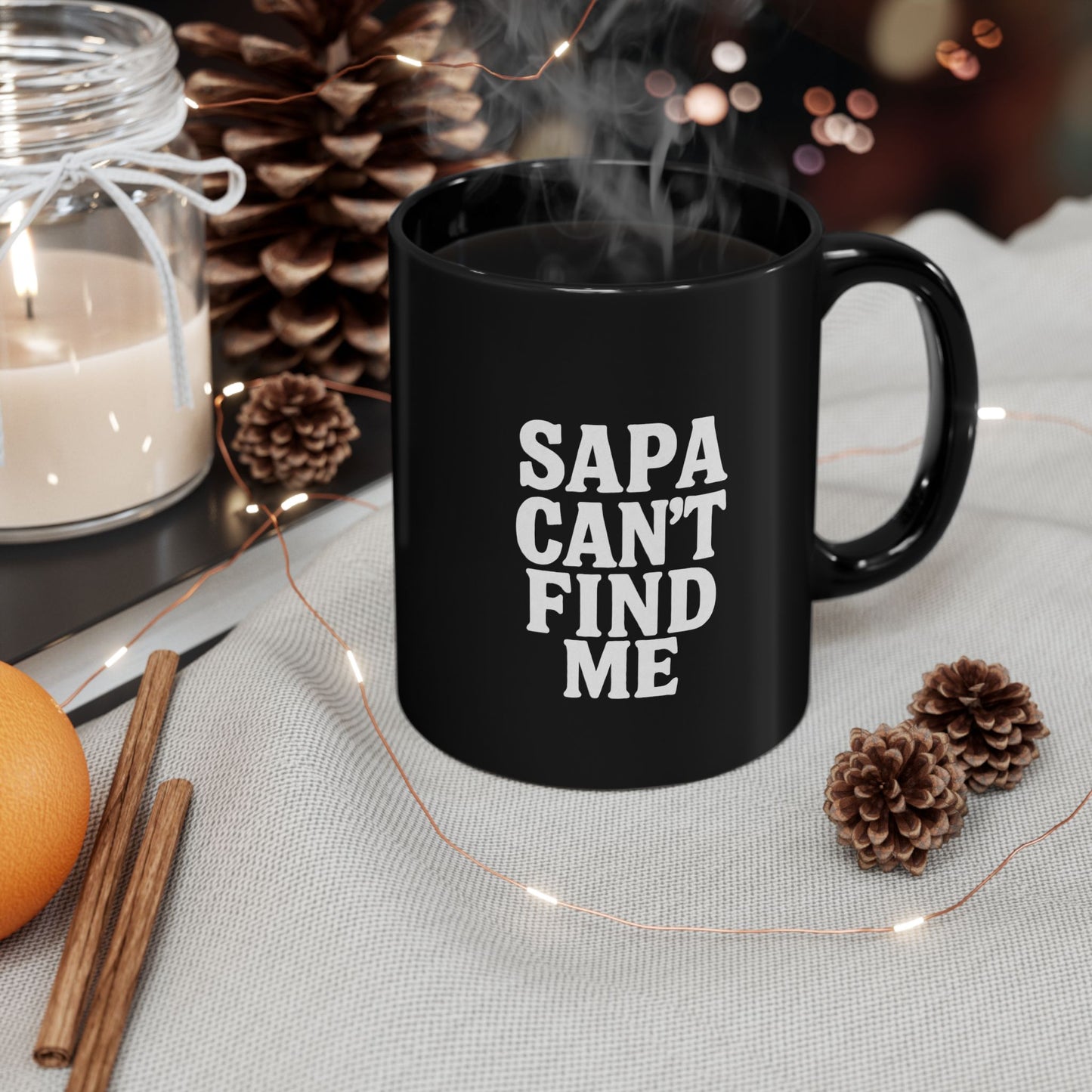 Sapa Not Black Mug (11oz, 15oz)