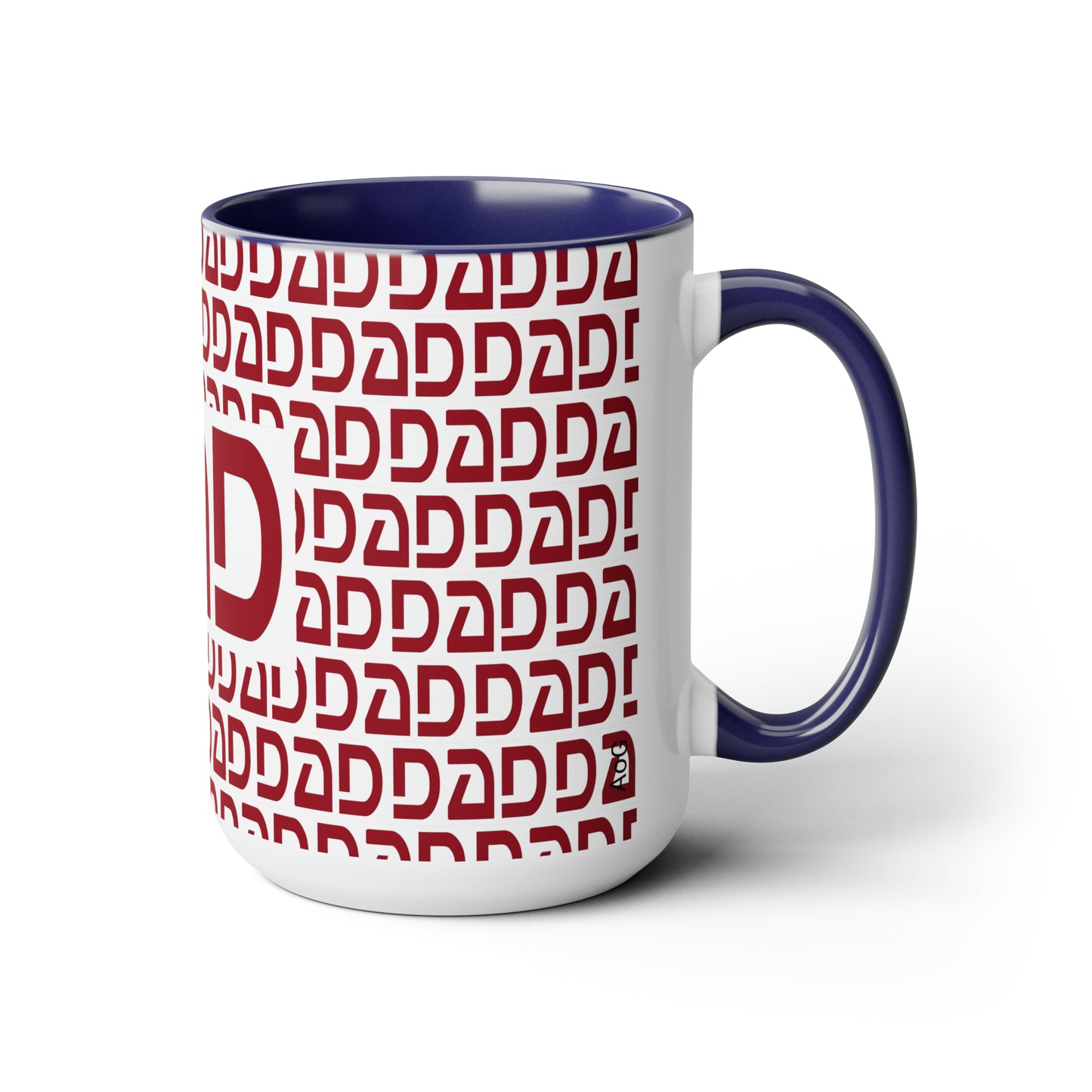 Two-Tone Coffee Mugs, 15oz