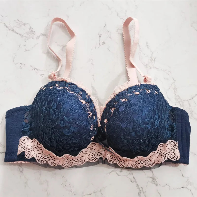 Lingerie Sexy Lady Bra Gather Adjustable Women's Seamless Underwear Push Up Bra Open Bra Intimates for Women Cup 1/2 Intimates